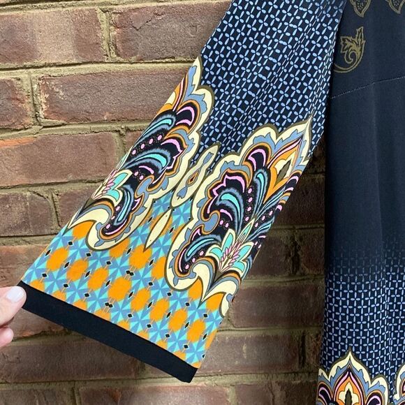 Joseph Ribkoff 3/4 Sleeve Multi Dress Size 14 NEW - Picture 4 of 6